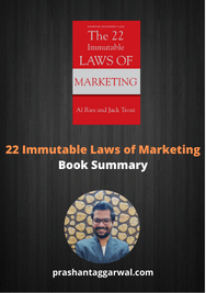 22 Immutable Laws of Marketing Book Summary