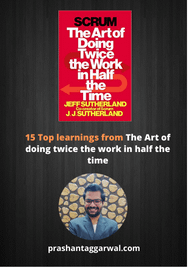 The art of doing twice the work in half the time